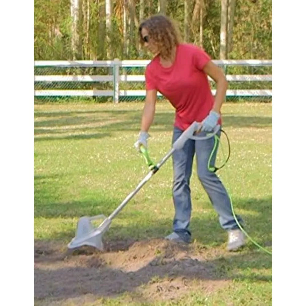 Best - Earthwise TC70025 7.5-Inch 2.5-Amp Corded Electric Tiller/Cultivator, 7.5-Inch, 2.5-Amp Corded, Grey
