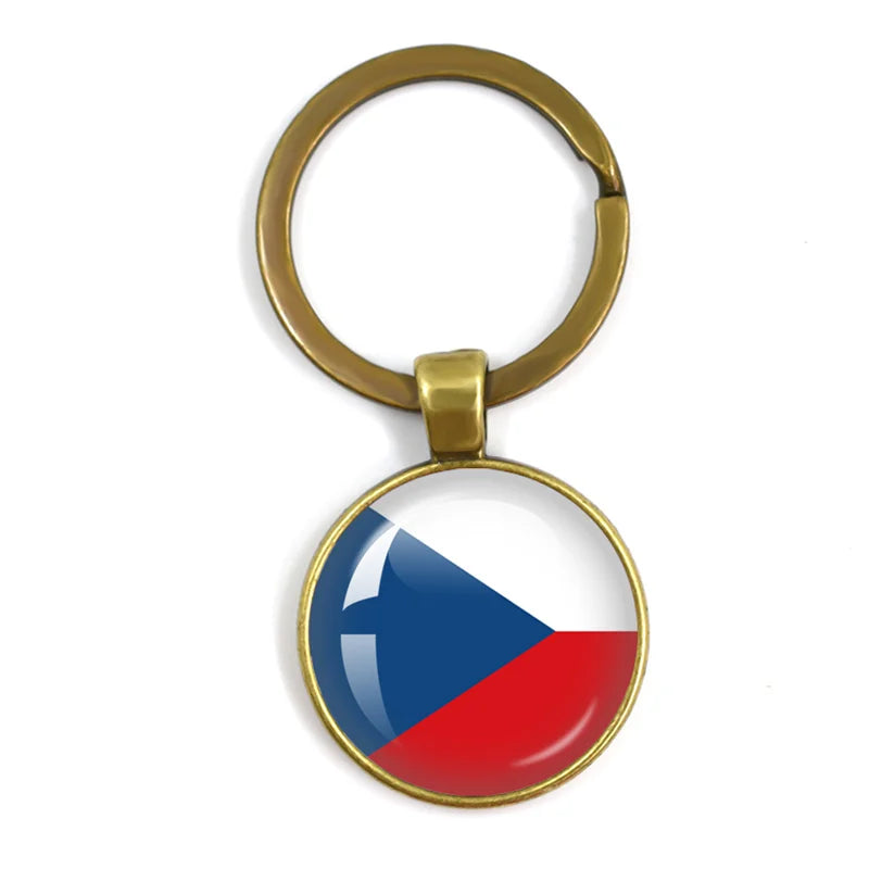 European National Flags, Albania, Andorra, Belarus, Belgium, Bosnia and Herzegovina, Bulgaria, Croatia, Popular Key Chain