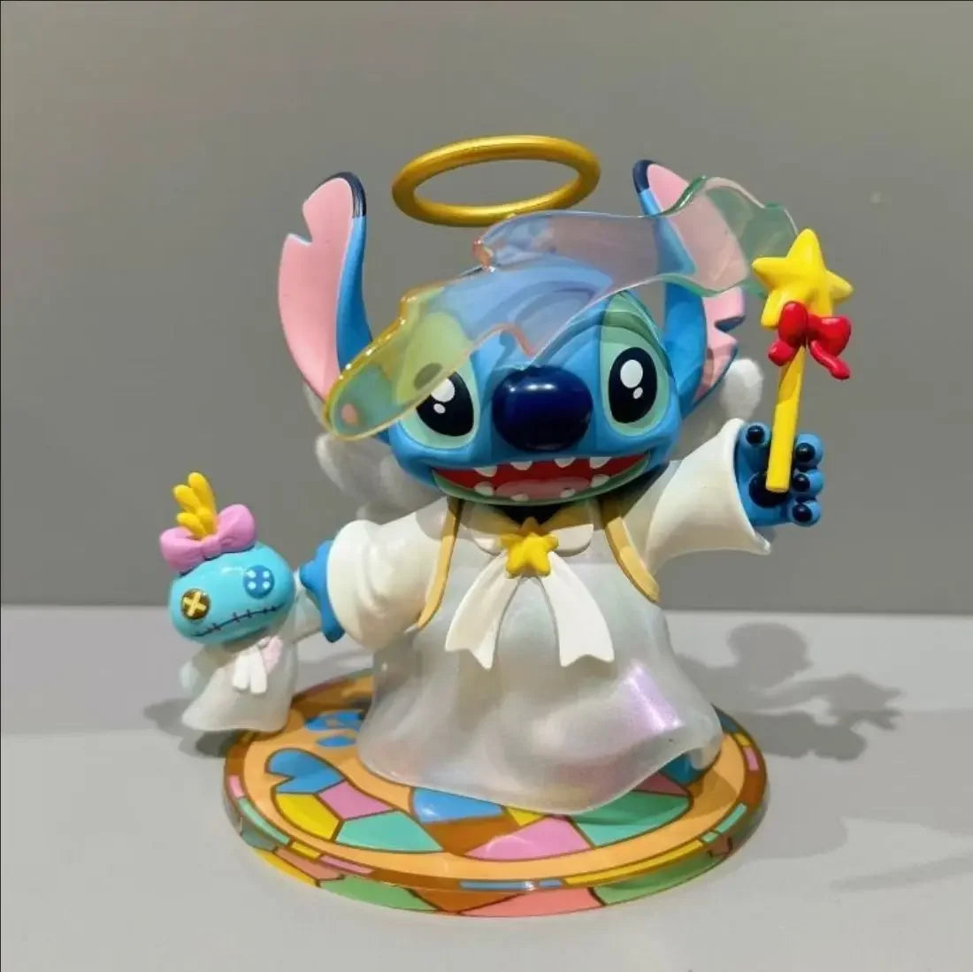6 Funny Stitch Figurines Model Ornaments Interstellar Treasures Stitch Anime Figurines Decorative Vinyl Dolls
