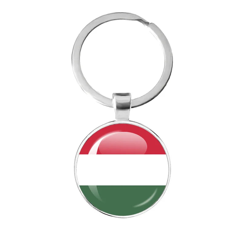 European National Flags, Albania, Andorra, Belarus, Belgium, Bosnia and Herzegovina, Bulgaria, Croatia, Popular Key Chain