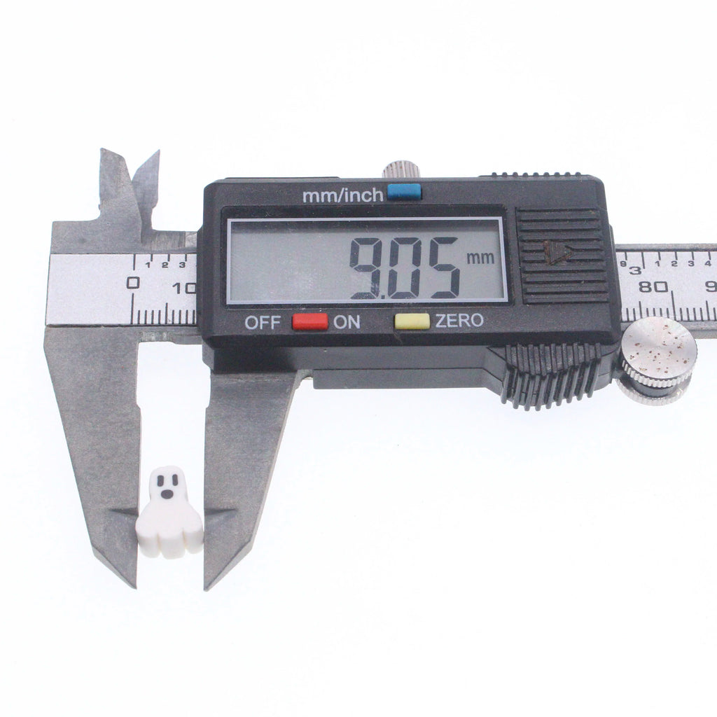 50Pcs Halloween Series Clay Beads Ghost Clay Polymer Spacer Beads For Handmade DIY Jewelry Making Bracelet Necklace Accessories