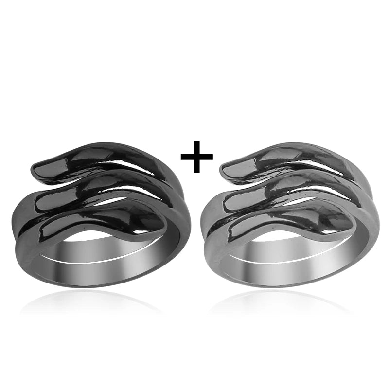 Punk Alien Ring Alloy Men's and Women's Jewelry Halloween Party Birthday Gift Fashion Decoration Finger Accessories 2024 trend