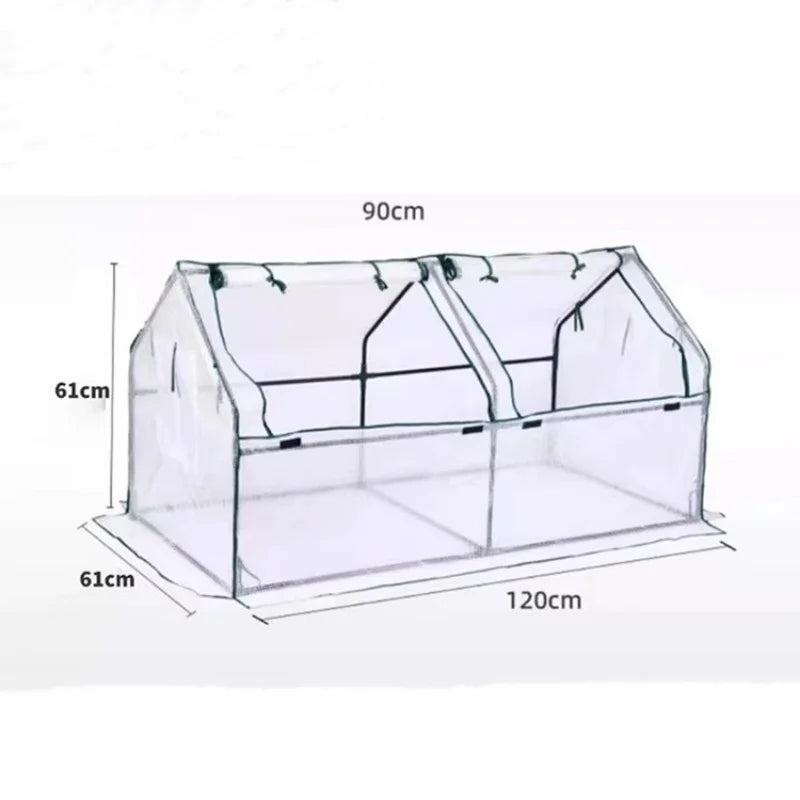 Thermal greenhouse in winter home greenhouse Thermal insulation sun room garden vegetable garden greenhouse frame greenhouse pot