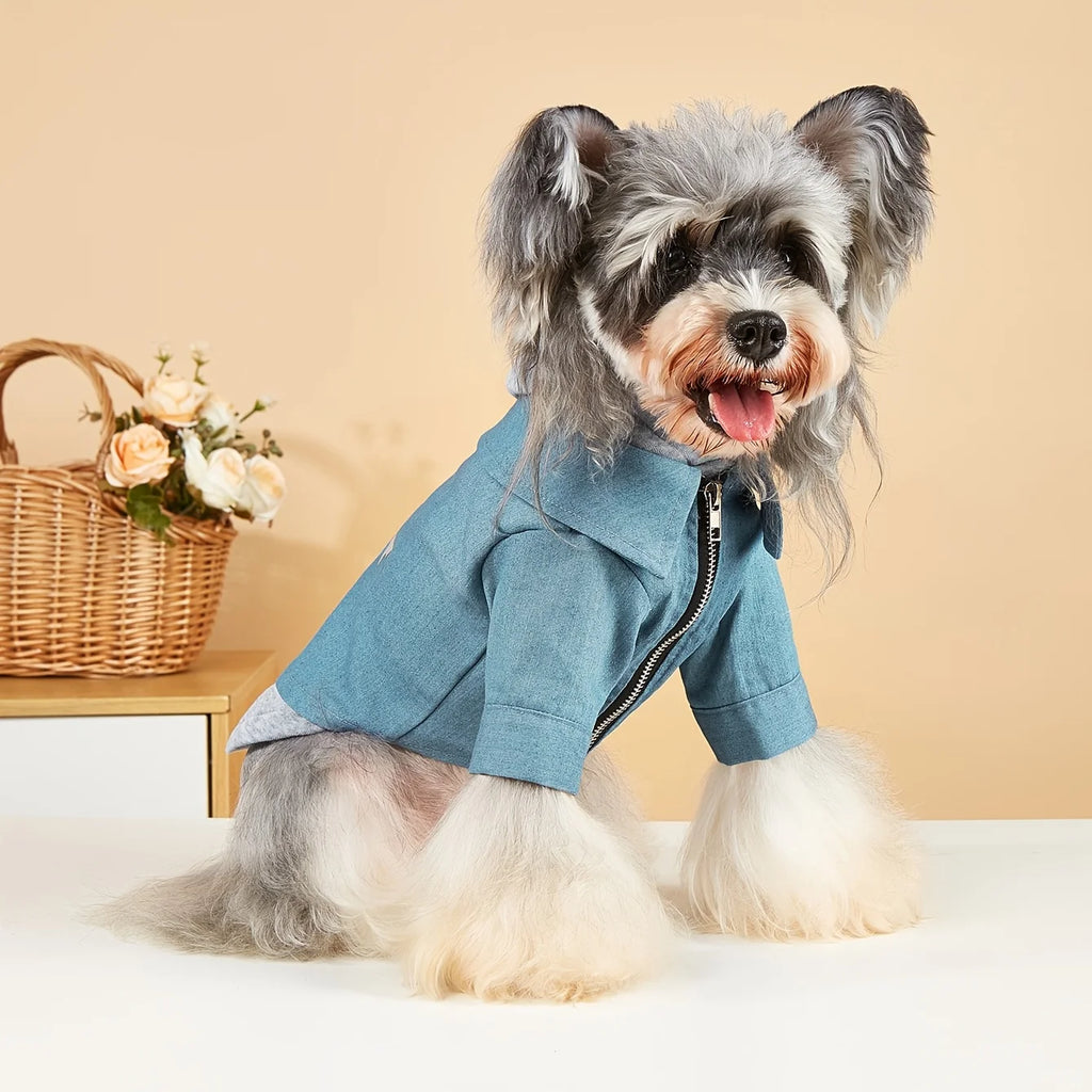 Dog Hoodies Fashion Pet Clothes for Comfortable Warmth. Dog Coats Are Suitable for Small Medium Pets