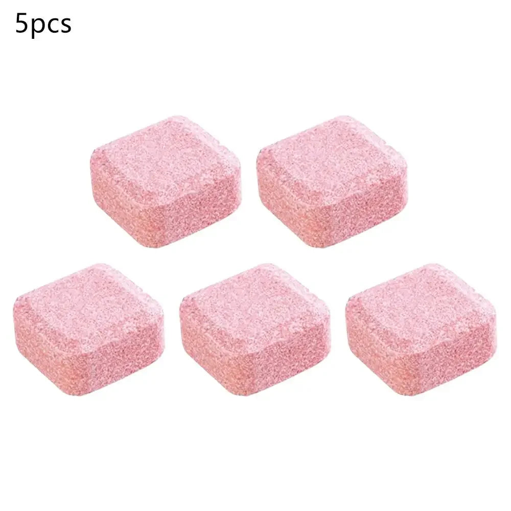 1/5Pcs Toilets Cleaning Effervescent Tablet Toilet Remover Urine Stain Cleaning Dirt Yellow Cleaner Batnroom Home Deodorant W6Q2