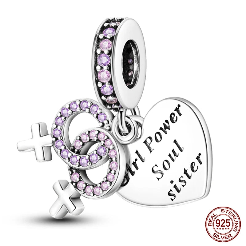 new in Real 925 Sterling Silver Boys and Girls Bicycle Charms Beads Fit Qikaola 925 Original Bracelets Fine DIY Jewelry Making