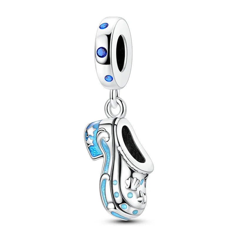 Ocean Trendy 925 Silver Dolphin Crab Boat Beach Charms Beads Fit 3mm Original Bracelets DIY Thoughtful Fine Jewelry Making Gifts