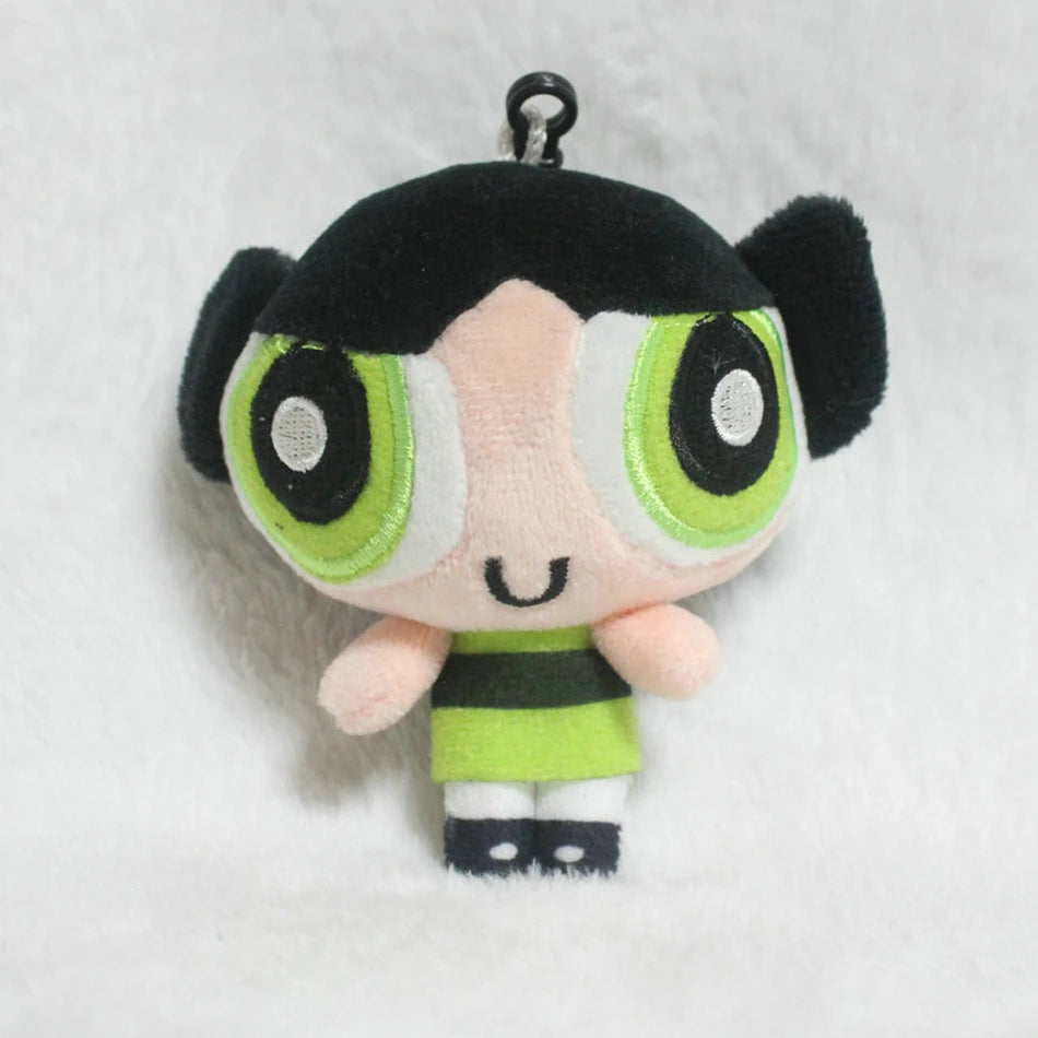 New 3pcs 20cm Cartoon The anime Powerpuff Girls Plush Toys Cute Blossom Buttercup Bubbles stuffed Plush dolls Gifts For Children