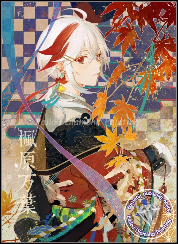 MINISO 5D DIY Diamond Painting Xiao Kazuha Wanderer Style Embroidery Square/Circular Mosaic Art Home Decoration Handmade DIY