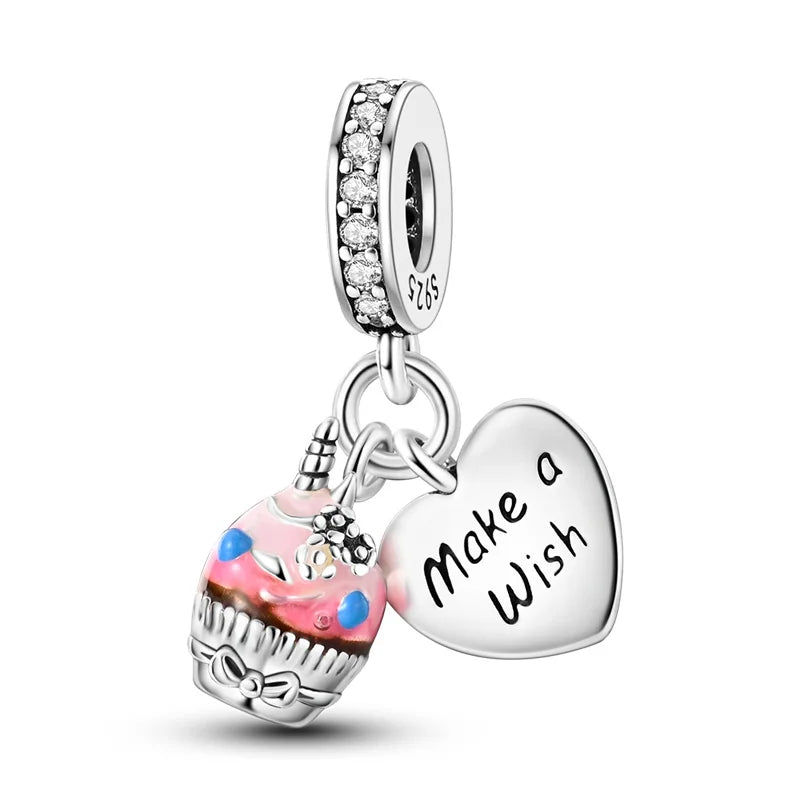 ZYWANY 925 Sterling Silver Coffee Bead Fit Bracelet Diy Bead Women Fashion Jewelry Classic Cup Charm Daily Wear Dangle Pendant