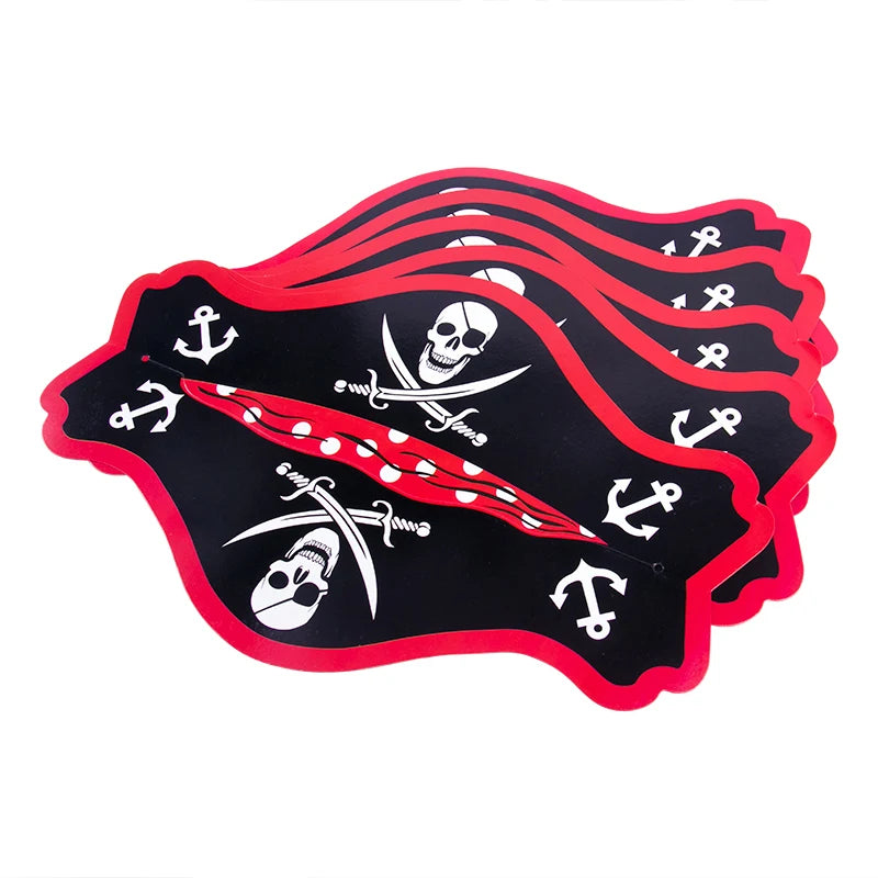 Children Pirate Captain Cosplay Costume Props Pirate Eye Patch Hook Coins Telescope Kids Favors Gift Toy Pirate Party Halloween