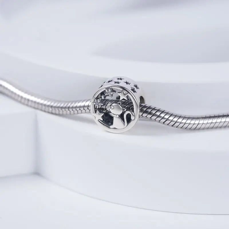 Animals Series Charms 925 Silver fortune Cat Pets Fit 925 Original Bracelet Necklace DIY Pendants Fashion Jewelry For Woman