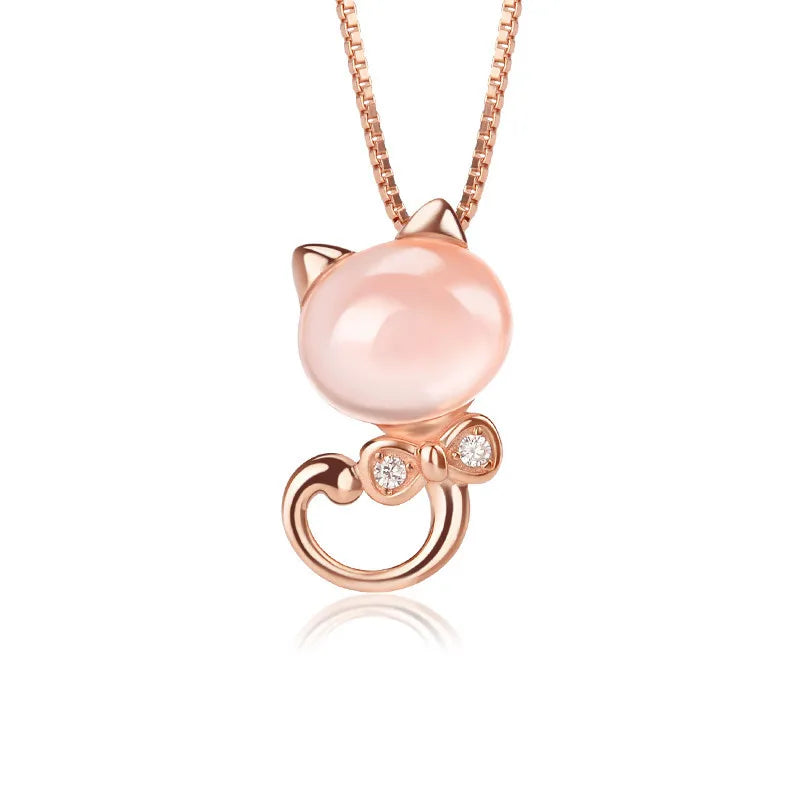 925 Sterling Silver Necklace Pendant Zircon High Quality Chain For Women Luxury Fashion Wedding Engagement Jewelry Party Gifts