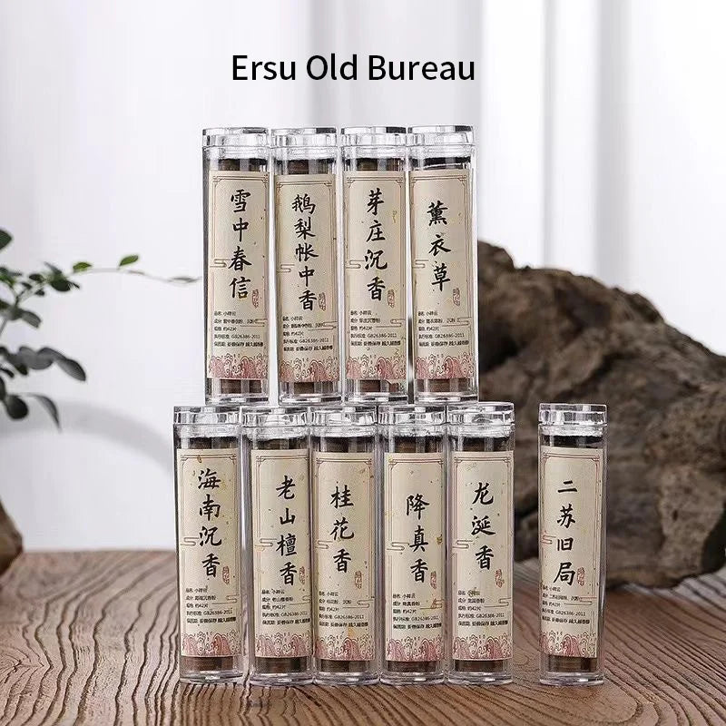 1PC Pure Natural Small Plate Fragrant Mini Incense Tablets Alloy Incense Burner Goose Pear Tent Fragrance Disk Incense Household