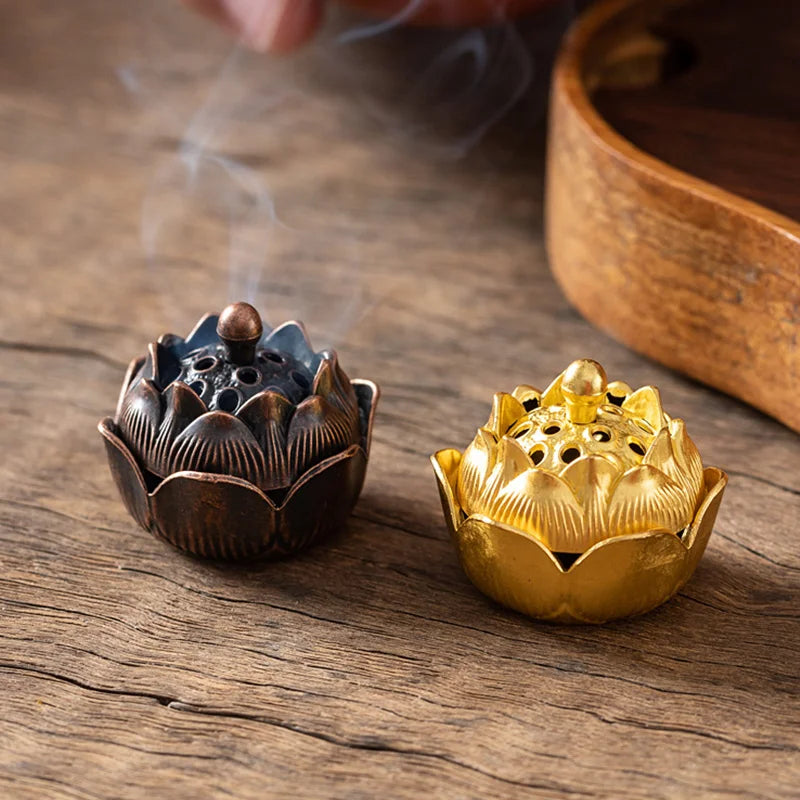 1PC Pure Natural Small Plate Fragrant Mini Incense Tablets Alloy Incense Burner Goose Pear Tent Fragrance Disk Incense Household