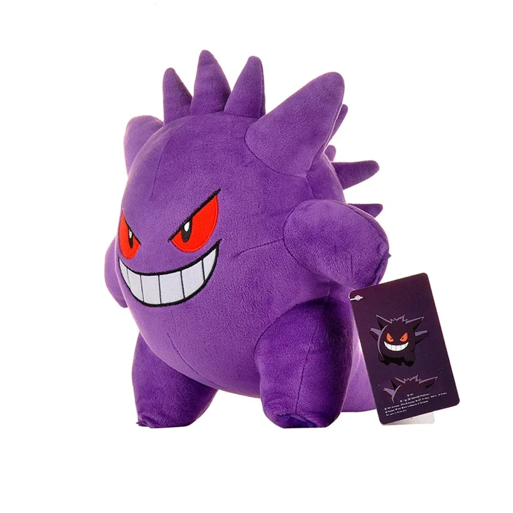 Gengar Original Plush Toy Pokemon Gengar Plushies Stuffed Soft Stuffed Doll Xmas Gifts Doll Soft Kawaii Cute Cartoon Piplup Toys