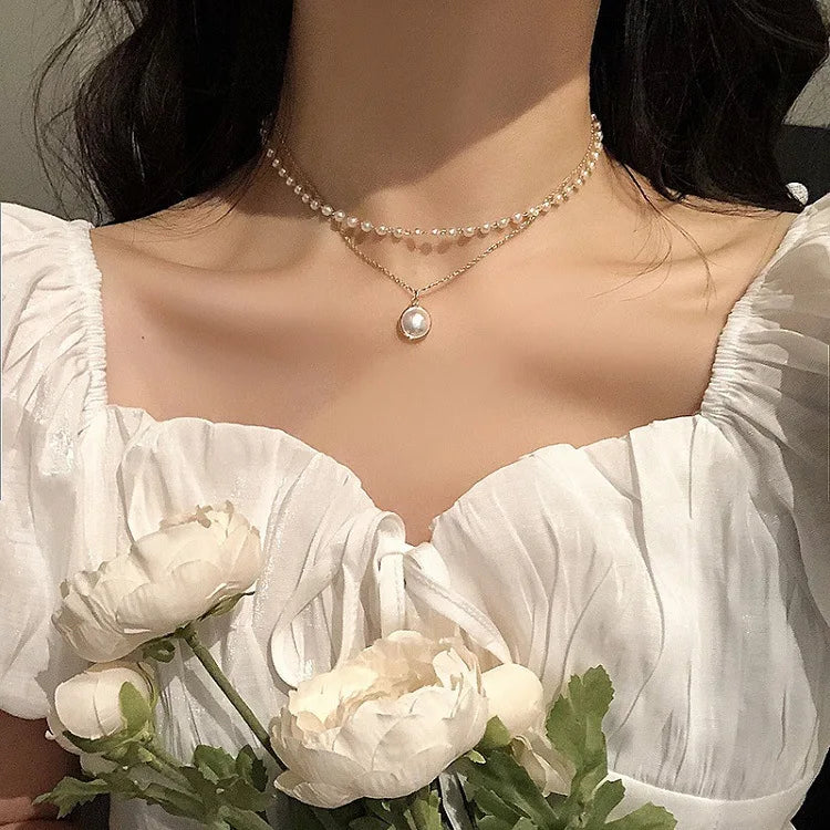 Y2K Star Zircon Pendant Necklace for Women Luxury Sweet Cool Girl Punk Heart Clavicle Chain New Fashion Jewelry Party Gift