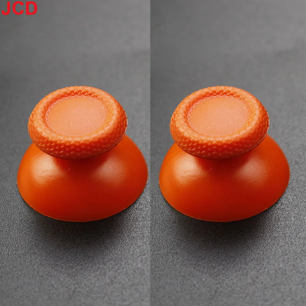 JCD 2pcs 3D Analog Joystick Stick For PS5 Controller Analogue Thumbsticks Caps Mushroom Game Head Rocker Replacement