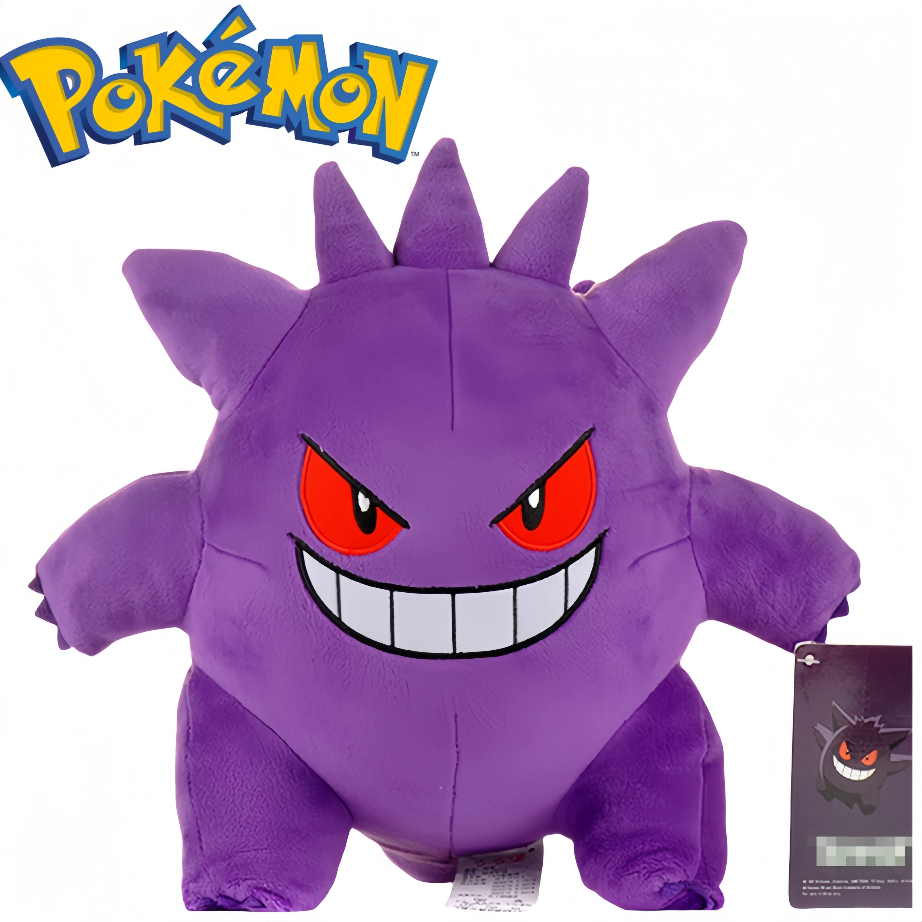 Gengar Original Plush Toy Pokemon Gengar Plushies Stuffed Soft Stuffed Doll Xmas Gifts Doll Soft Kawaii Cute Cartoon Piplup Toys