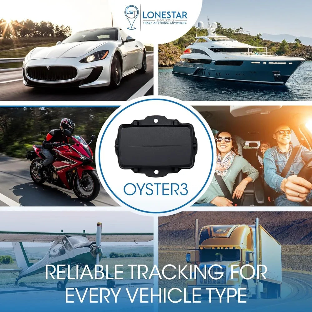 Hidden GPS Tracker - Oyster3 4G/5G, Long Battery Life GPS Car Tracker, Vehicles, Trucks, Cars, Assets, Anti-Theft Security