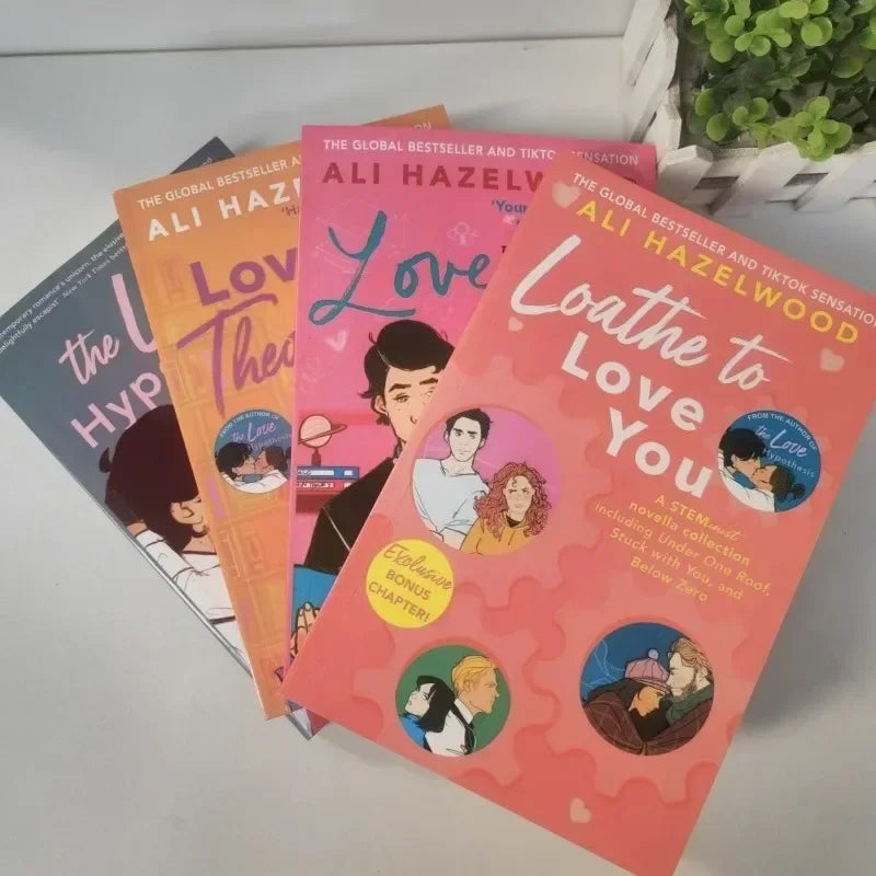 1 Book By Ali Hazelwood The Love Hypothesis/Love on The Brain/Loathe to Love You /Love, Theoretically Novel English Book