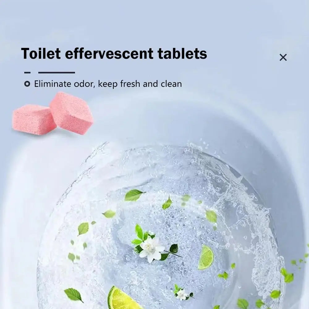 1/5Pcs Toilets Cleaning Effervescent Tablet Toilet Remover Urine Stain Cleaning Dirt Yellow Cleaner Batnroom Home Deodorant W6Q2