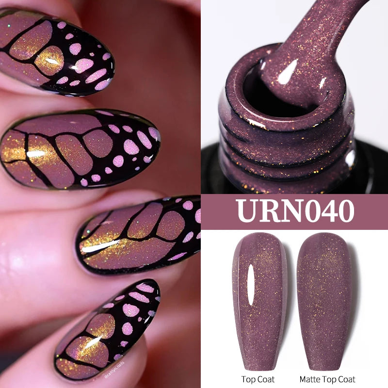 UR SUGAR 15ml Extension Nail Gel Polish Camouflage Nude Pink Semi Permanent UV Hard Gel Nails Finger Prolong Acrylic Varnish