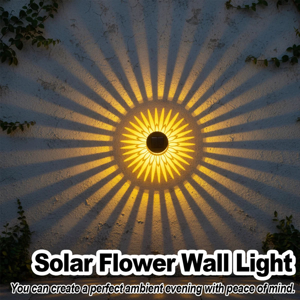 Solar Wall Fence Light Lamp Deck Lights Outdoor Powered Garden Decorative Yard Post Patio Led For Stairs Waterproof Metal Steps