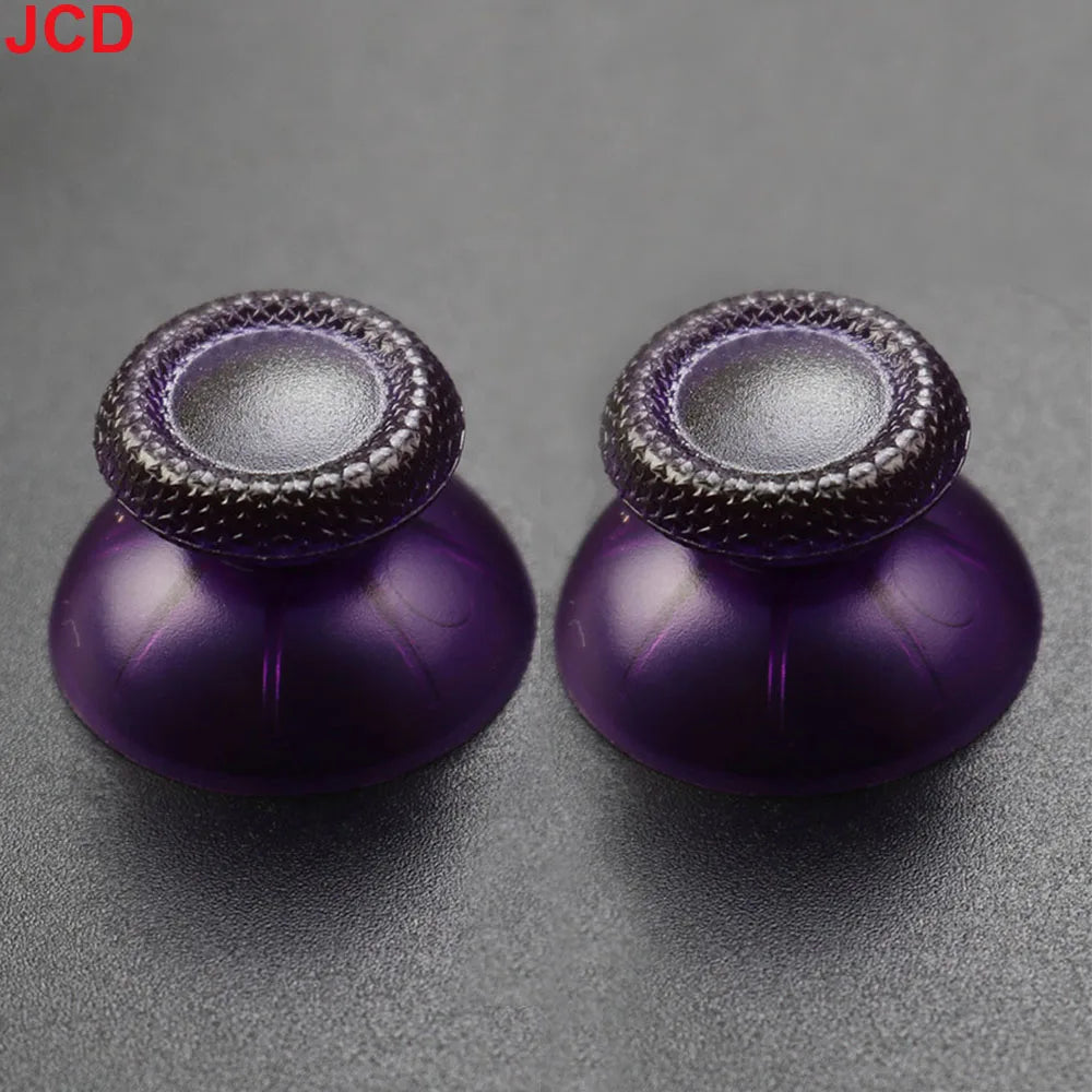 JCD 2pcs 3D Analog Joystick Stick For PS5 Controller Analogue Thumbsticks Caps Mushroom Game Head Rocker Replacement