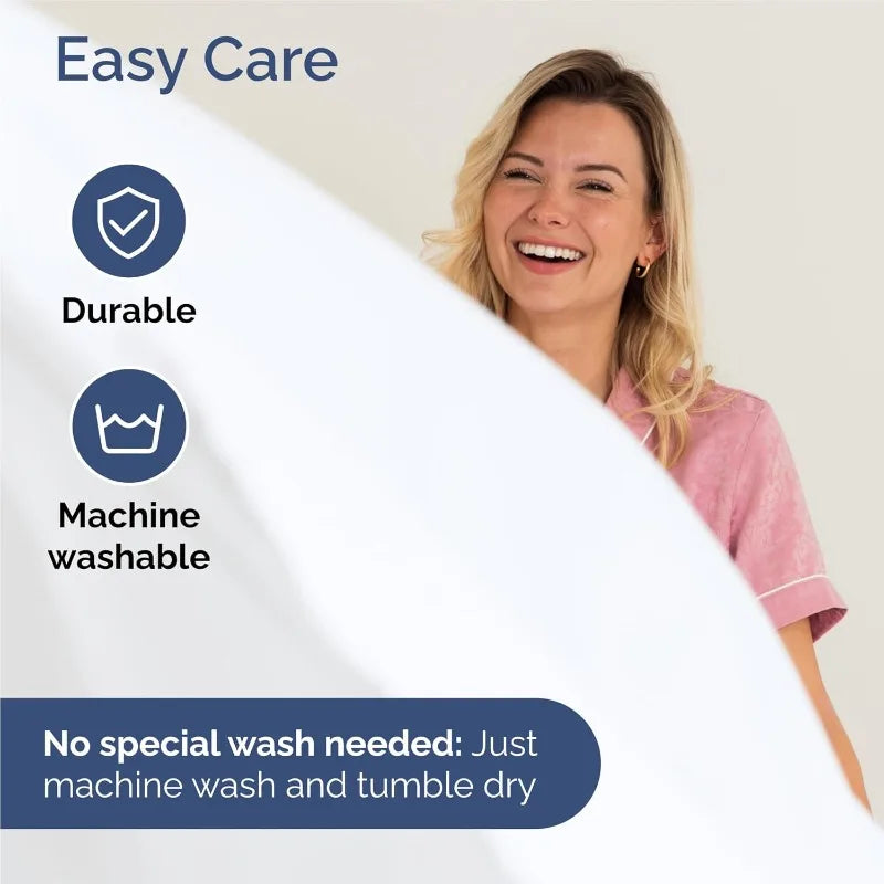 Split King 7 Piece Sheet Set - Comfy Breathable & Cooling - Ultra-Soft Hotel Luxury Bedding Set W/ 8-16 Inch Deep Pockets - 1 Fl