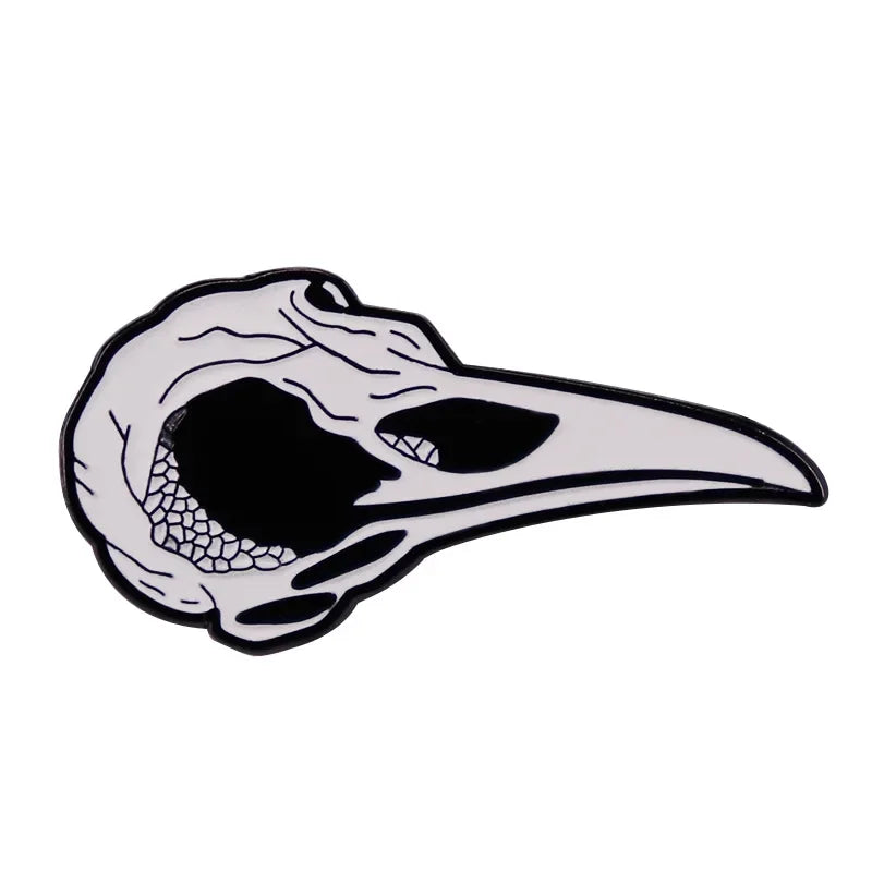 NEW Gothic Enamel Pins Halloween Terror Metal Brooch   Send Friend Fans Boutique Medal Gift Fashion Anime Badges Collecting