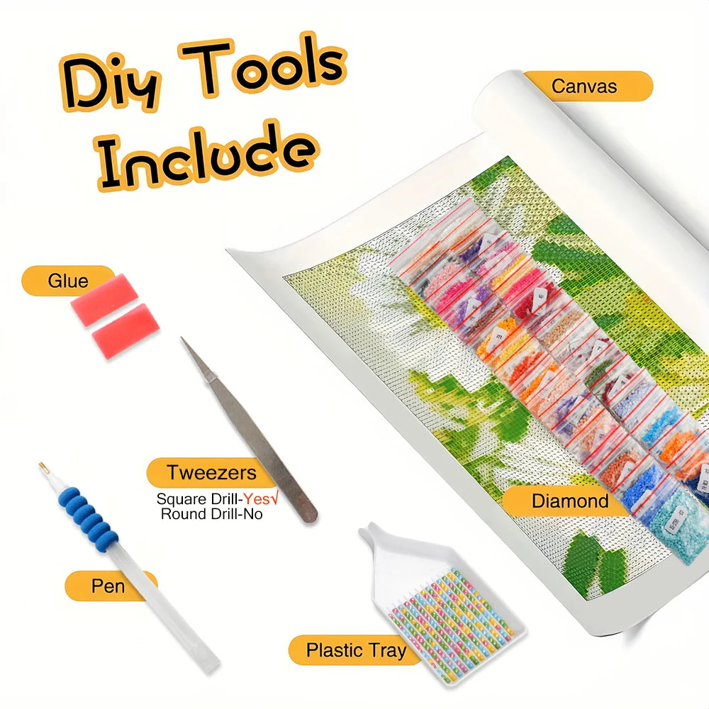 EverShine Photo Custom DIY 5D Diamond Mosaic Multiple Size Full Drill Diamond Painting Embroidery Adult Children's Room Decor