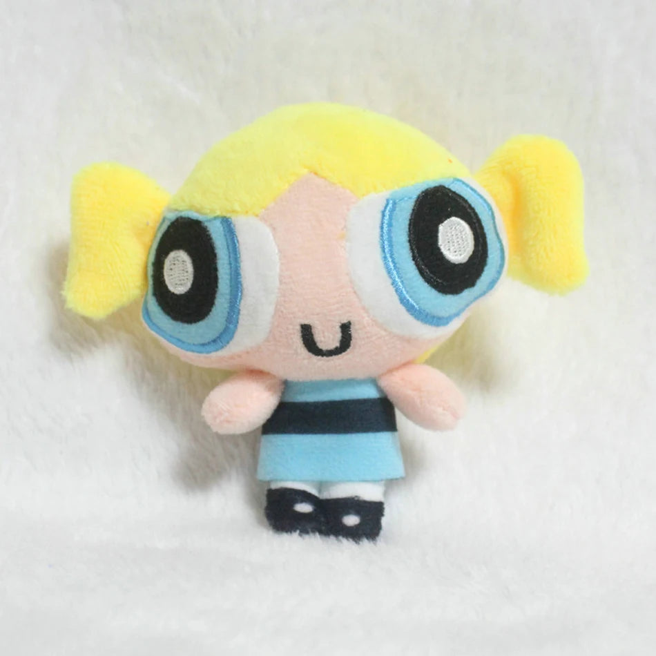 New 3pcs 20cm Cartoon The anime Powerpuff Girls Plush Toys Cute Blossom Buttercup Bubbles stuffed Plush dolls Gifts For Children