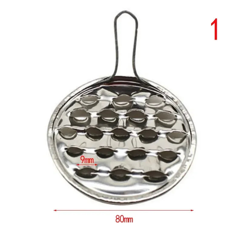 Stainless Steel Practical Jelly Scraper Household Macroporous DIY Jelly Scraper Jelly Bean Cold Noodle Kitchen Gadget New