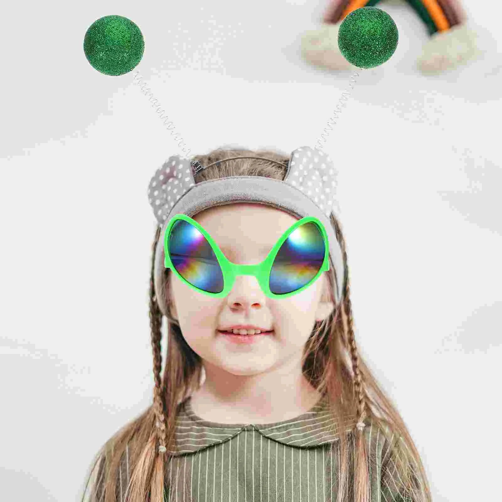 1 set Funny Accessories Costume for Antenna Headband Band Party Halloween Decorations Women Photo Prop