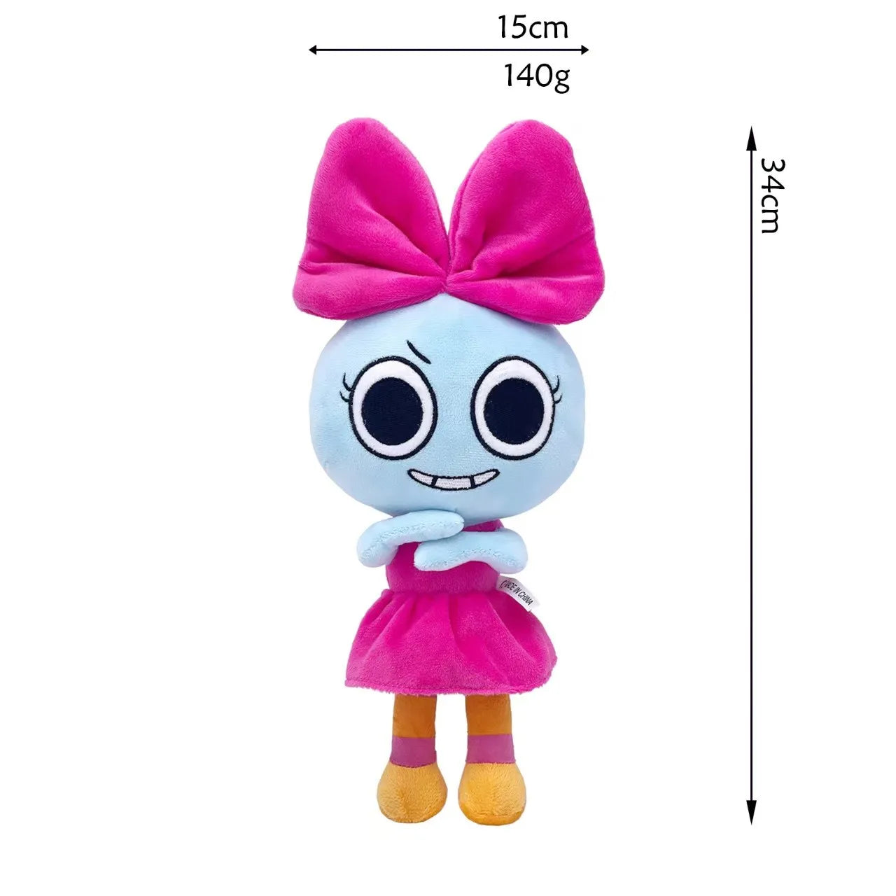 HotGameDandy's World Plush Kawaii Dandy Plushie Randy Soft Stuffed Toys Twisteds Pillow Doll Cute Room Decor Kid's Birthday Gift