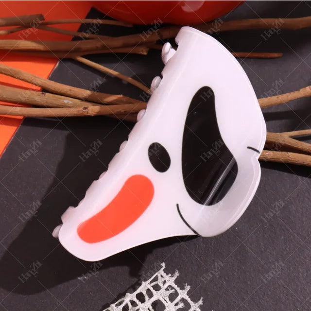 HANGZHI Dark Dragonfly Bat Spider Web Hair Clips Horror Exaggerates Halloween Hair Accessories for Women Kid New Funny Hairpin