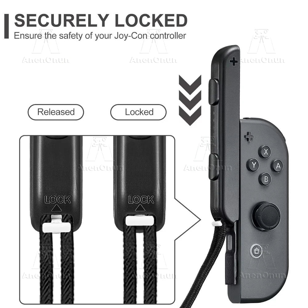Wrist Strap for Switch/Switch OLED Joycon Replacement Parts Joy Con Controller Attachment Wrist Strap Lanyard Gaming Accessories