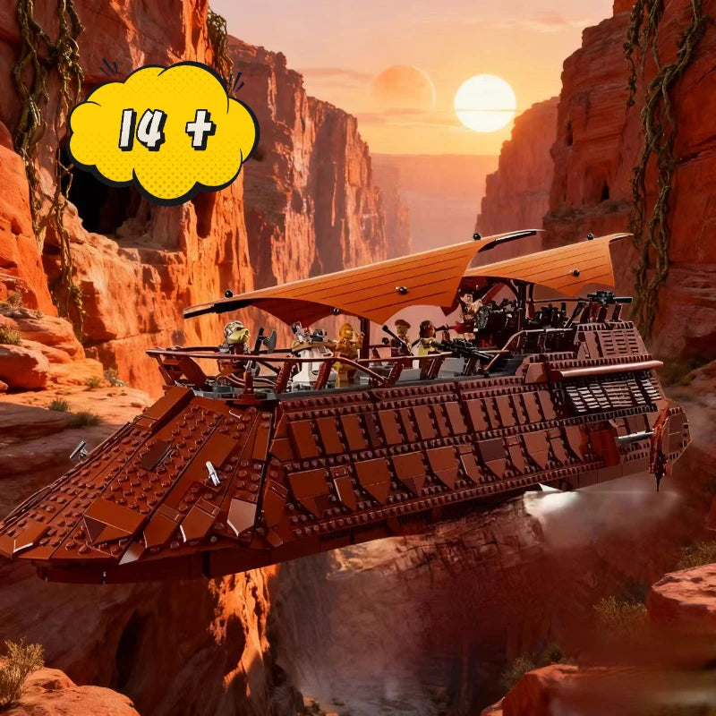 MINISO FIT 75397 Sail Barge Building Block Classic Sailboat Model Bricks Assembly Toys For Kids Adult Birthday Christmas Gifts