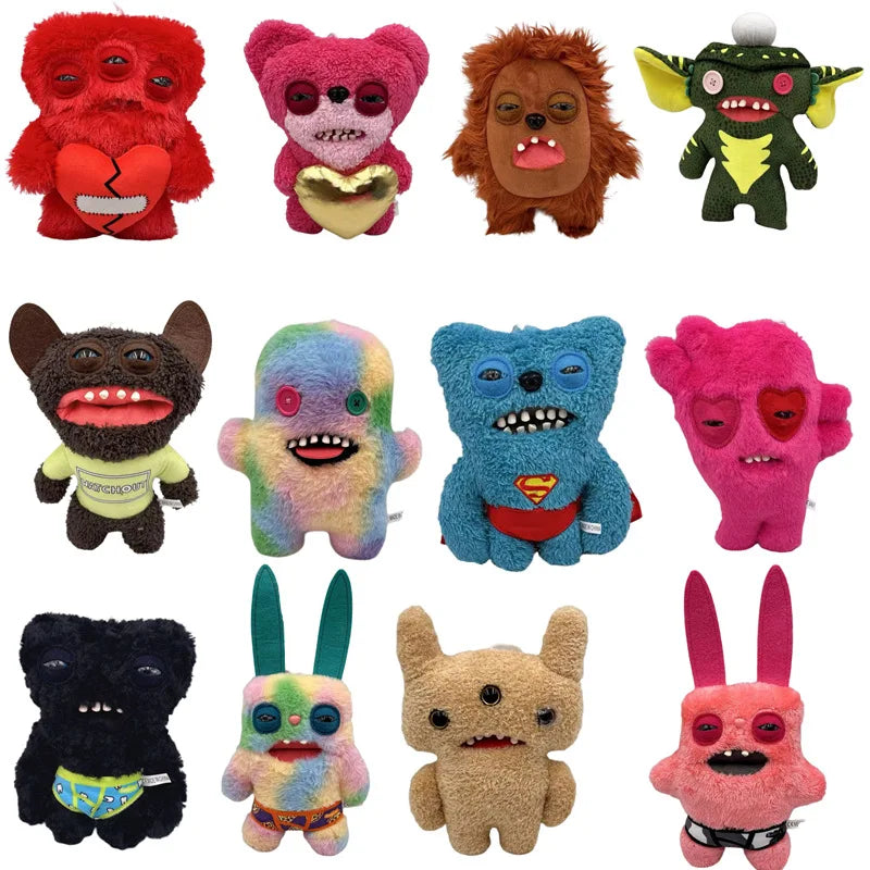 22Cm Original Fuggler Plush Toys Teeth Monsters plushie Doll Fuggler Funny Ugly Peluche Toy Halloween Prank Decoration  Kid Gift