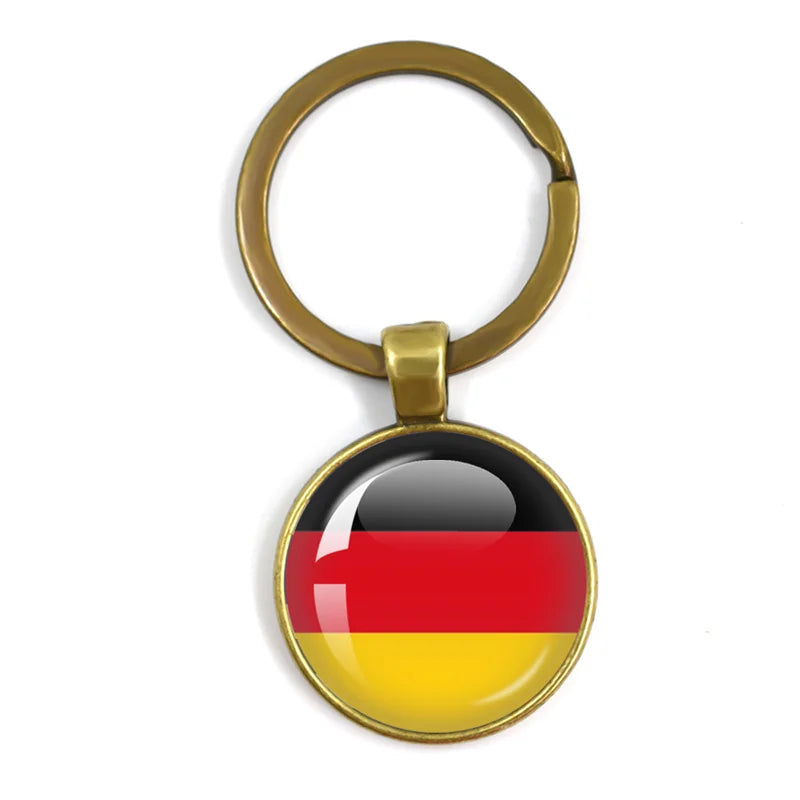 European National Flags, Albania, Andorra, Belarus, Belgium, Bosnia and Herzegovina, Bulgaria, Croatia, Popular Key Chain