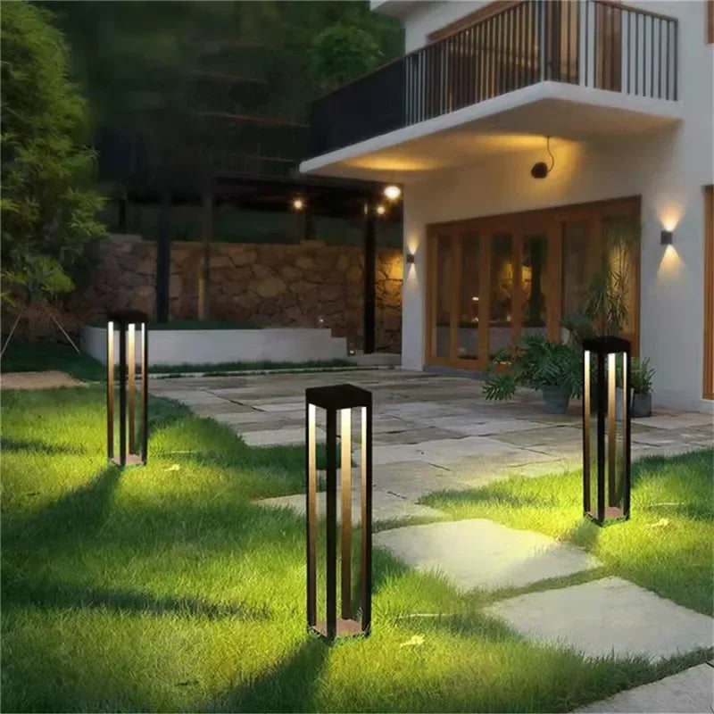 GISELLE Contemporary Outdoor Lawn Lamp LED Electric Waterproof Villa Garden Courtyard District Residential Quarters Lawn Lamp ﻿