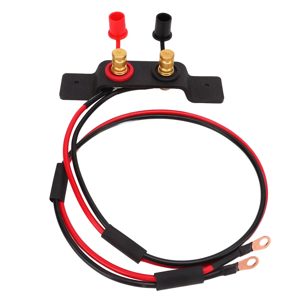 Charging Jumper Terminals Kit Battery Terminal Relocation Kit 1.2m Cable Charging  Post Replacement for Can-Am Battery