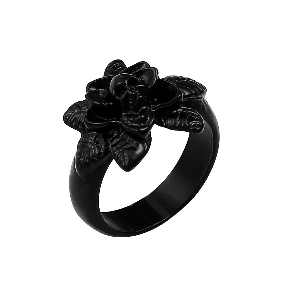 Punk Alien Ring Alloy Men's and Women's Jewelry Halloween Party Birthday Gift Fashion Decoration Finger Accessories 2024 trend