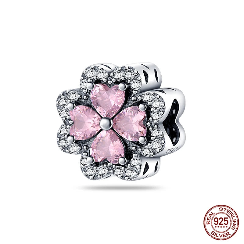 Fit Qikaola 925 Original Bracelet Fashion Bee Astronaut Eiffel Tower 925 Silver Charms Beads Fine DIY Birthday Jewelry For Women