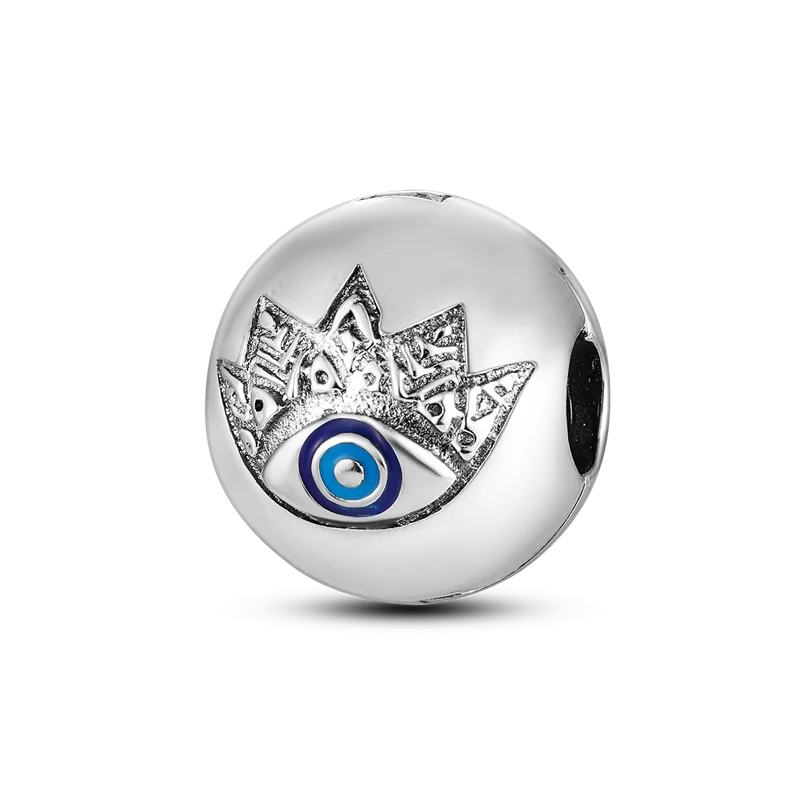 Halloween Dangle 925 Sterling Silver Skeleton Witch Devil's Eye Skull Charms Bead Fit Original Bangle Bracelet Necklace Jewelry