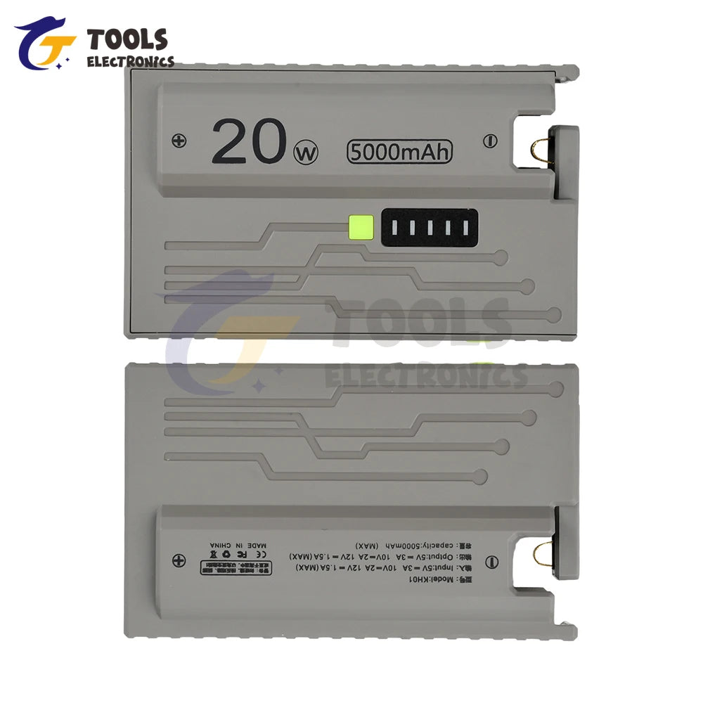 1*21700 Battery Box DIY Kit Battery Charger Case DIY Power Bank Box 20W Fast Charging For Phone Charging Not Including Batteries