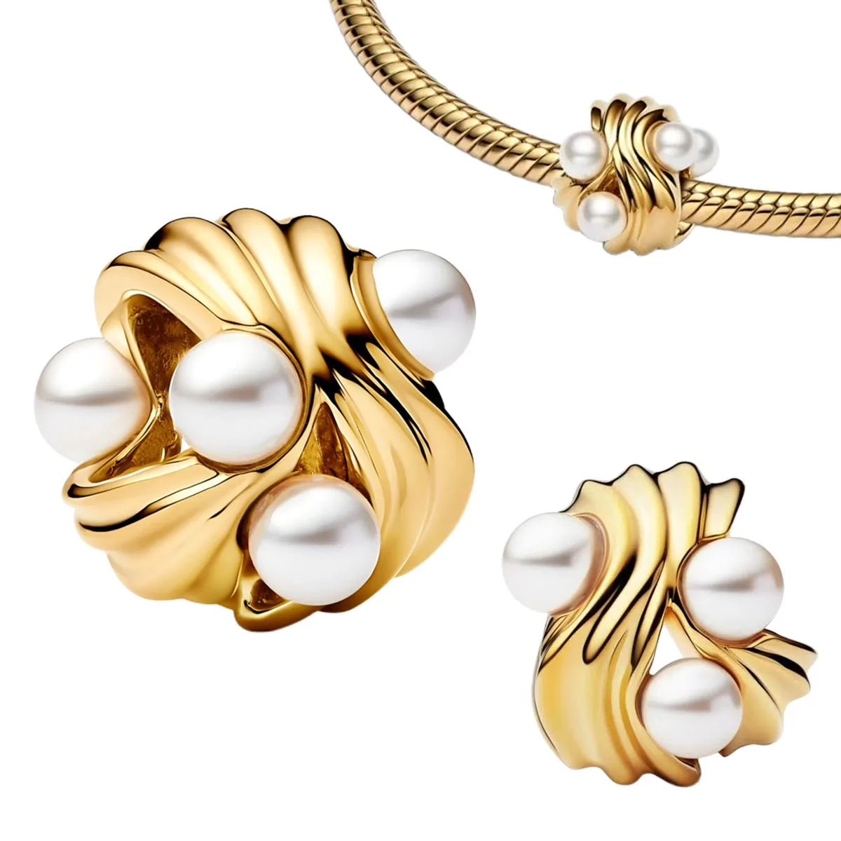 Pink Bow Ring Set Original 925 Sterling Silver Colorful Zircon Ring Earrings Bracelet Necklace Original DIY Women's Jewelry Gift