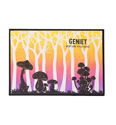 Umbrella Mushrooms Pumpkin Animals Autumn Tree Card Metal Cutting Dies Silicone Stamps Scrapbook Stencil Photo Album DIY Paper