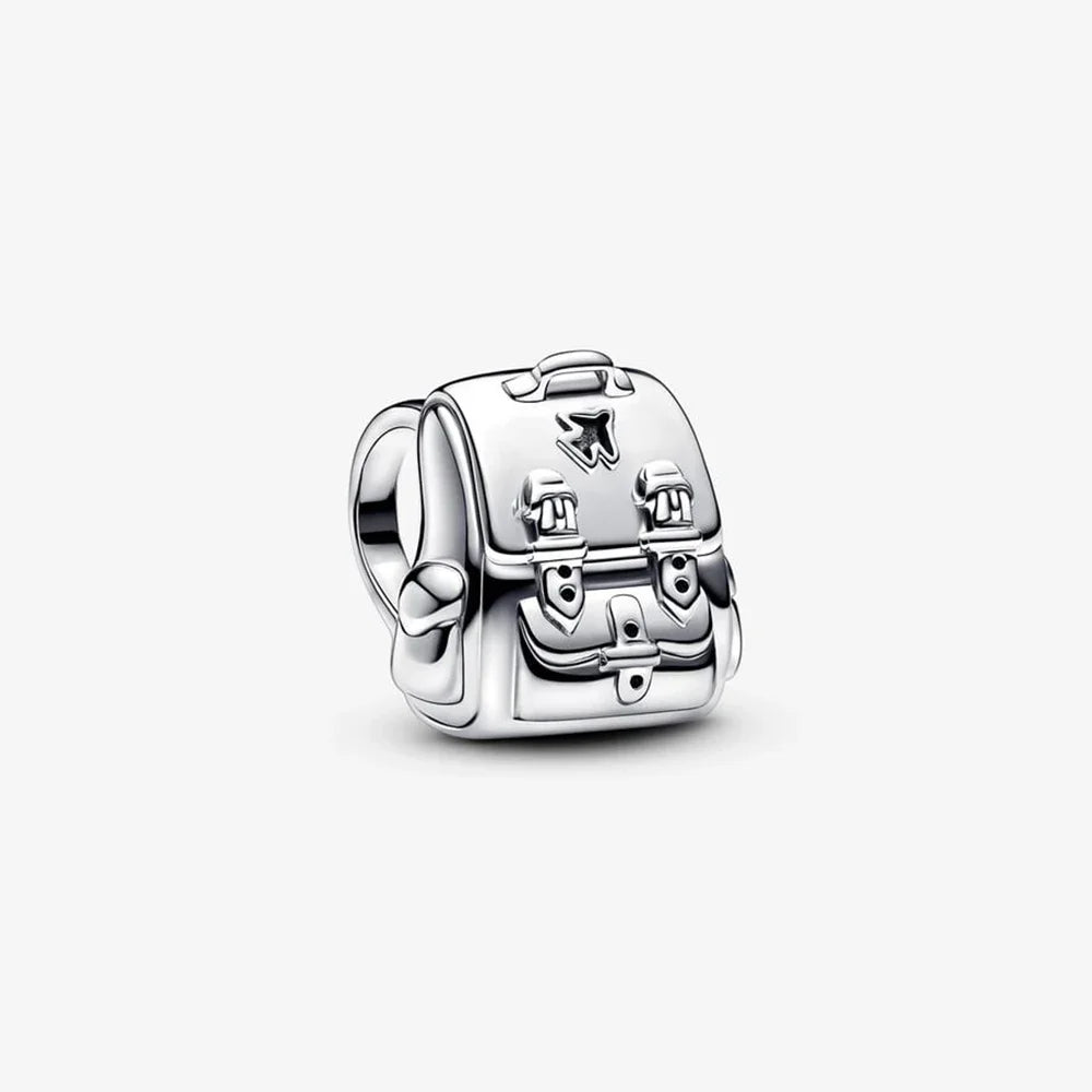 Original 925 Sterling Silver Charms Bag Earphone Magic Cube Watch Games Console Bead Pendant Fit Bracelet Necklace Jewelry